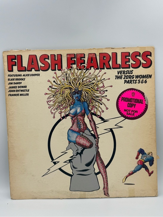 Other - 1975 Flash Fearless Zorg Women Promo LP Alice Cooper Chrysalis CHR 1072